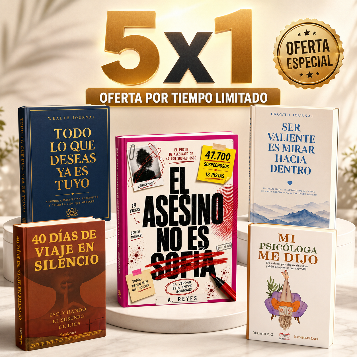 5x1 | Trabaja tu Mente, Manifiesta y Crea la Vida De Tus Sueños